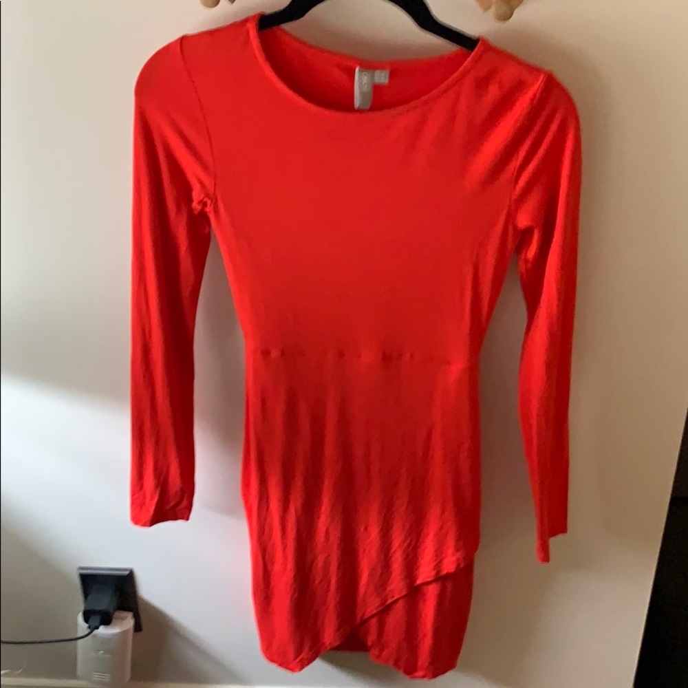ASOS red dress